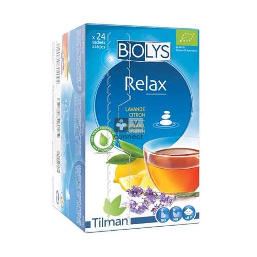 Biolys Infusion Lavande Citron 24 Sachets