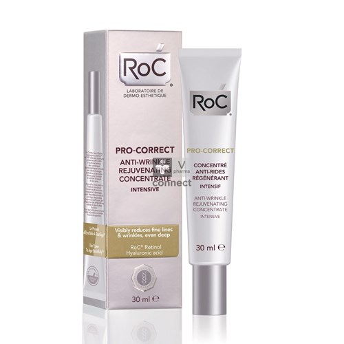 Roc Pro-Correct Concentré Anti-Rides Régénerant Intensif 30 ml