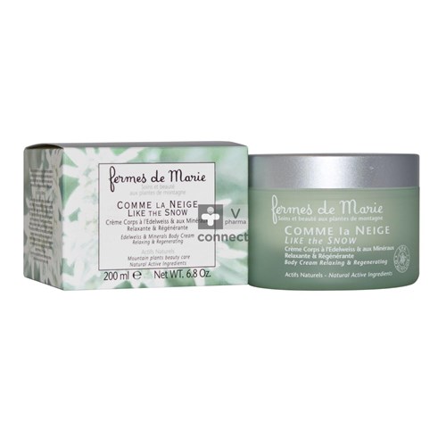 Fermes De Marie Pure Altitude Comme La Neige  Creme 200ml