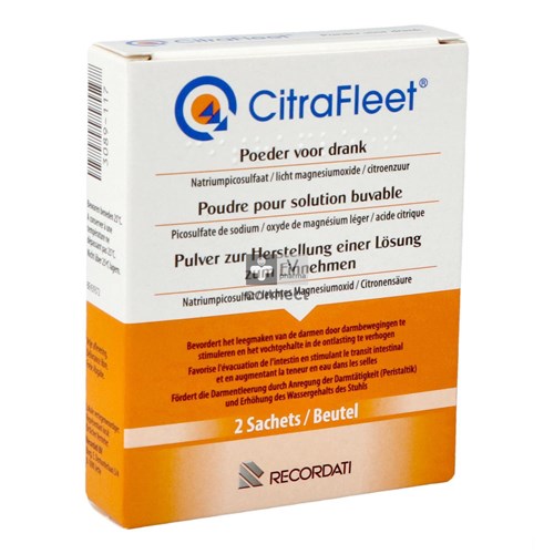 Citrafleet Poudre Solution Buvable 2 Sachets