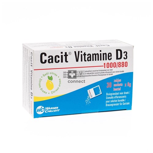 Cacit Vitamine D3 1000/880 30 Sachets