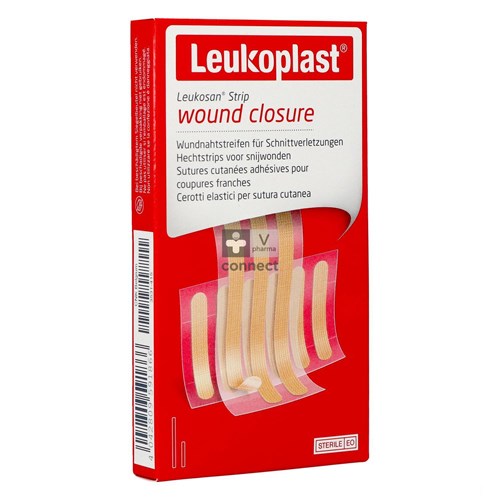 Leukosan Strip Natur. 6x6x38mm+3x6x75mm Leukoplast