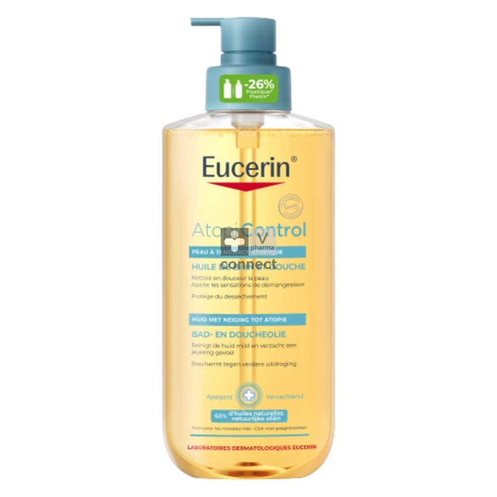 Eucerin Atopicontrol Bad/douche Olie Pomp 400ml