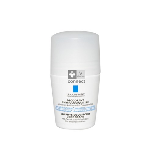 La Roche Posay Déodorant Roll On Physiologique 24h 50 ml