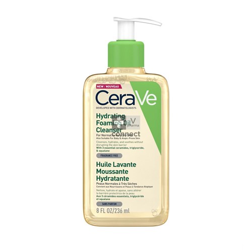 Cerave Hydraterende Schuimend Reinigingsolie 236ml