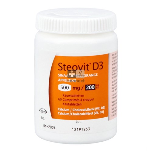 Steovit D3 500mg/200ie Comp 60