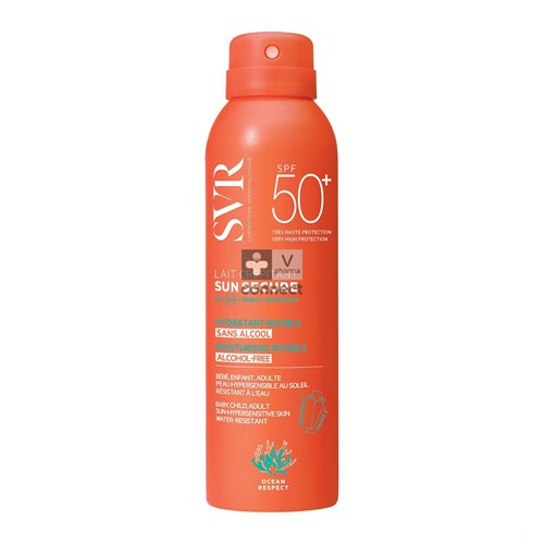 Svr Sun Secure Lait Crepitant Ip 50+ 200 ml