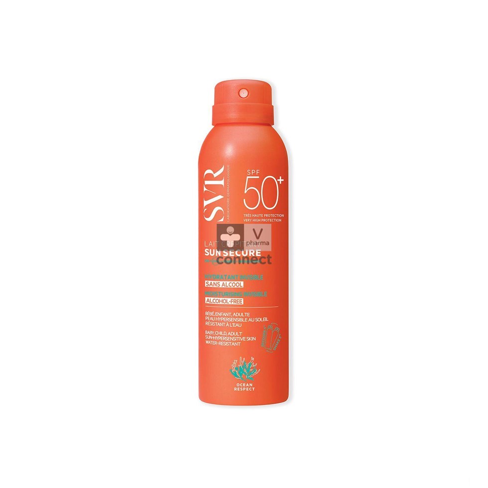 SVR Sun Secure Lait Crepitant Ip 50+ 200 ml
