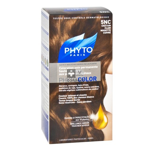 Phytocolor 5 NC Chatain Clair Noisette Cuivre