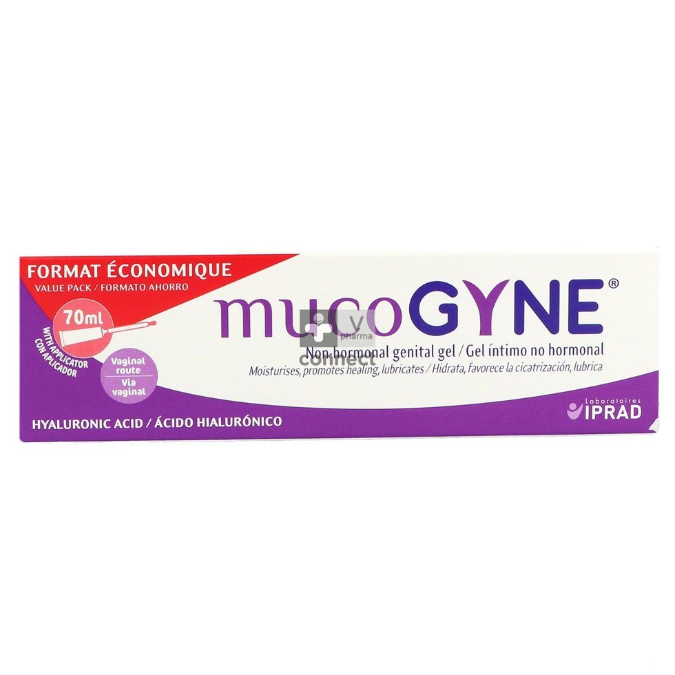 Mucogyne Vaginale Gel+applicator Tube 70ml