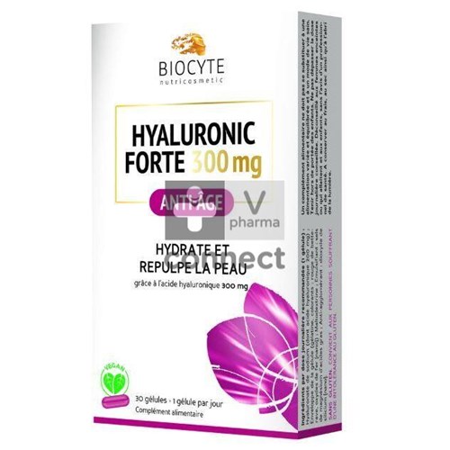 Biocyte Hyaluronic Forte 300mg Caps 30 Nf Blister