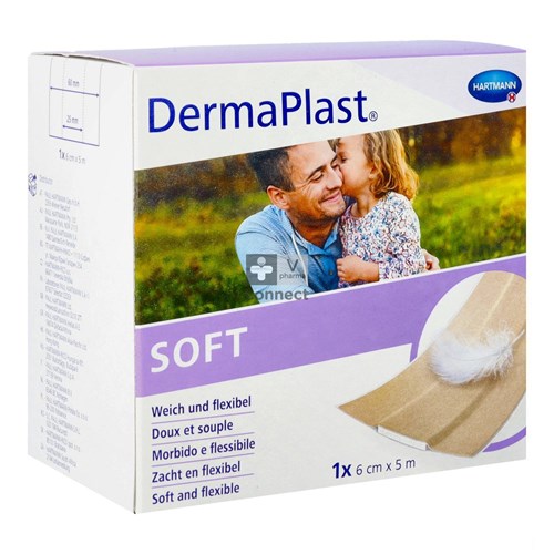 Dermaplast Soft 6cm  x 5m