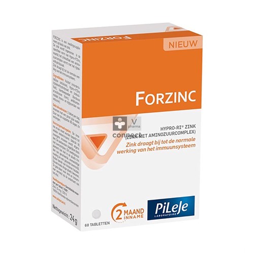 Pileje Forzinc 60 Comprimés