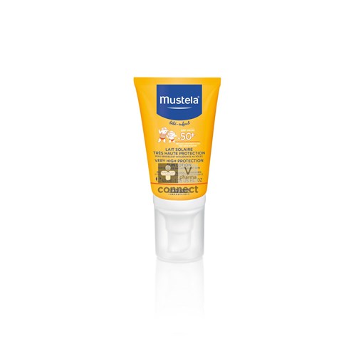 Mustela Bb Sl Melk Gelaat Z.hoge Besch.50+ 40ml