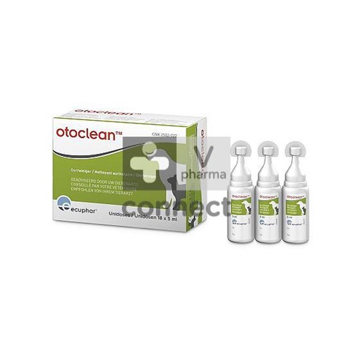 Otoclean Nettoyant Auriculaire 5 ml 18 Doses Unitaires