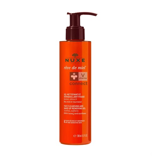 Nuxe Reve De Miel Reinigingsgel Gelaat 200ml