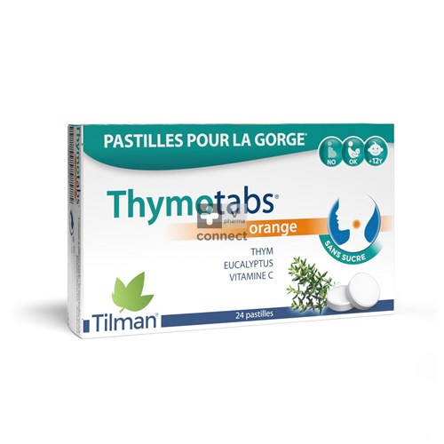 Thymotabs Orange 24 Pastilles à Sucer