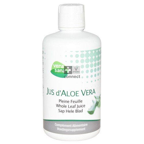 Vera Sana Jus d' Aloe Vera Pleine Feuille 1 L