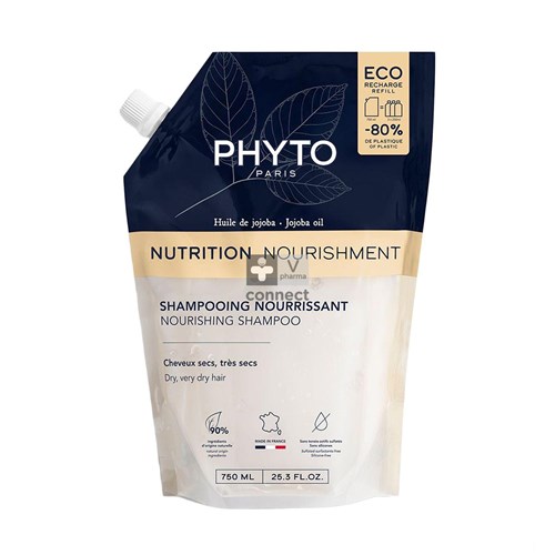 Phyto Recharge Shampooing Nutrition 750Ml
