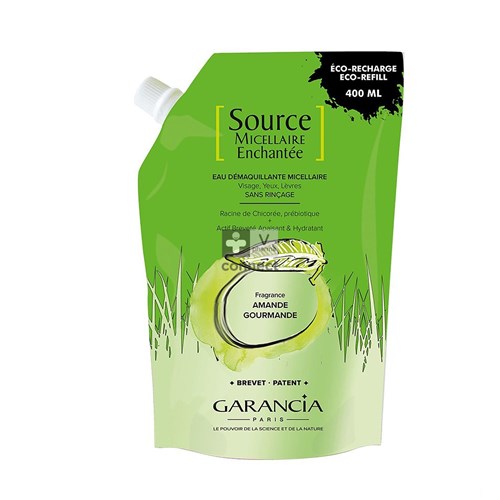 Garancia Source Micellaire Enchantée Eau Démaquillante à l'Amande Recharge 400 ml