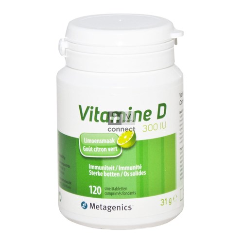 Metagenics Vitamine D 300 IU 120 Comprimés