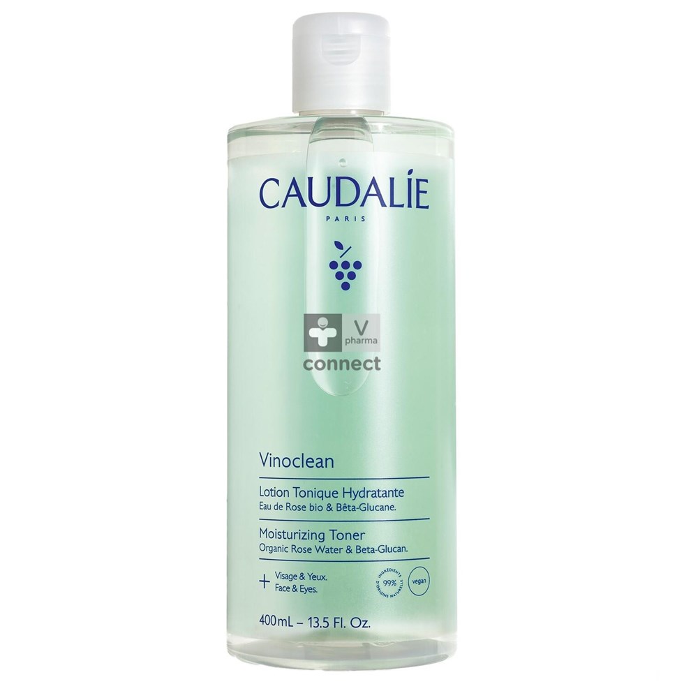 Caudalie Vinoclean Lotion Tonique Hydratante 400 ml