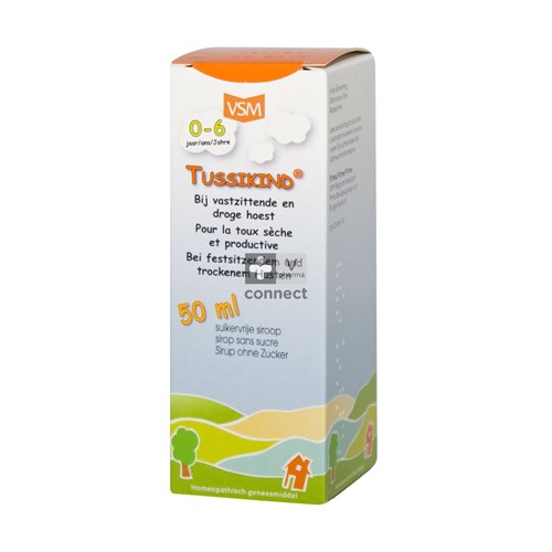 VSM Tussikind Sirop Sans Sucre 50 ml