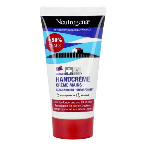 Neutrogena Creme Mains Sans Parfum 50ml+25ml