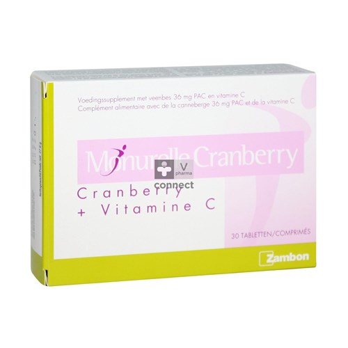 Monurelle Cranberry 120 mg 30 Comprimés