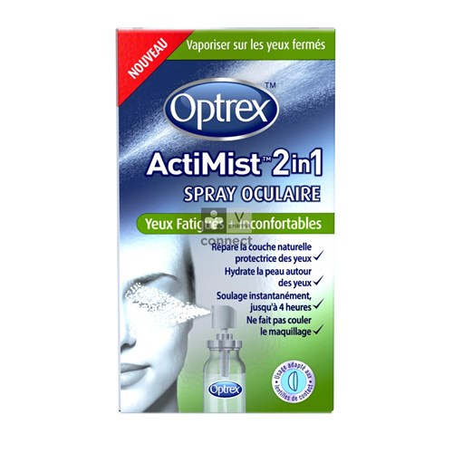 Optrex Actimist Oogspray Verm.-pijnlijke Ogen 10ml