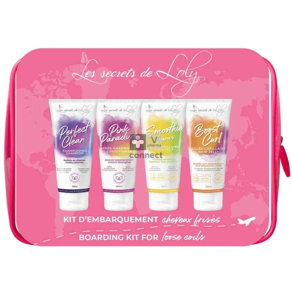 Les Secrets De Loly Trousse Indispensables Cheveux Frisés