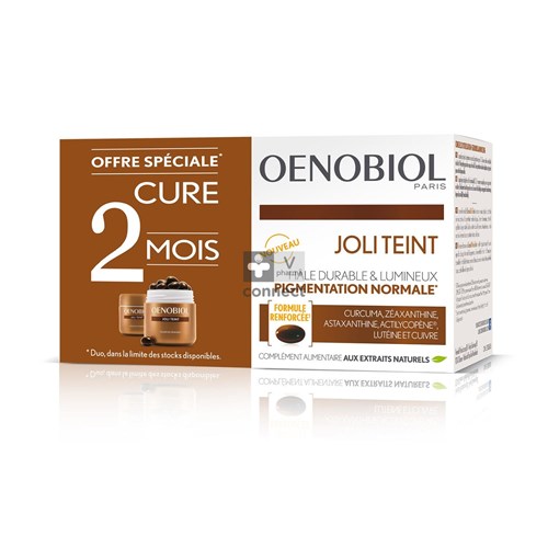 Oenobiol Joli Teint 2 x 30 Capsules