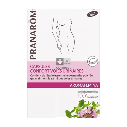 Pranarom Aromafemina Voies Urinaires 30 Capsules