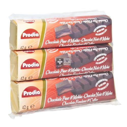 Prodia Chocolat Noir Mocca 3 x 42 g