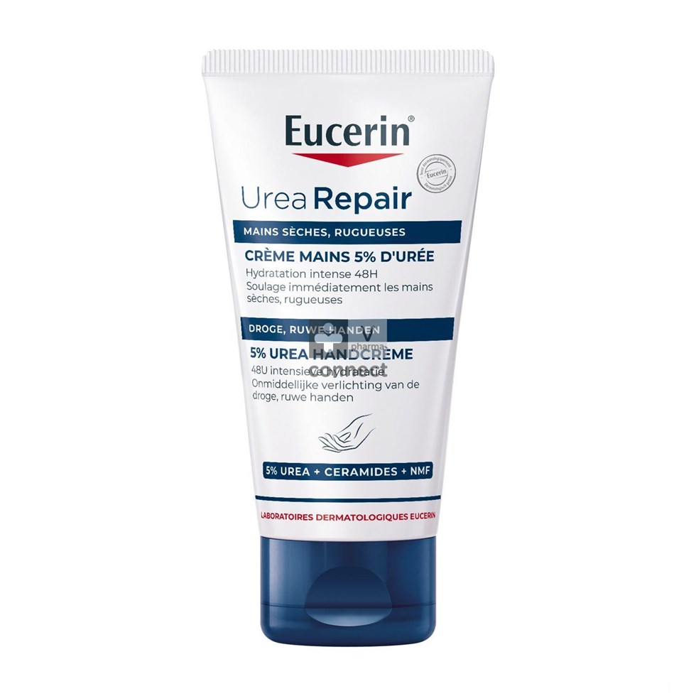 Eucerin UreaRepair Plus Crème Mains 5% Urée 75 ml