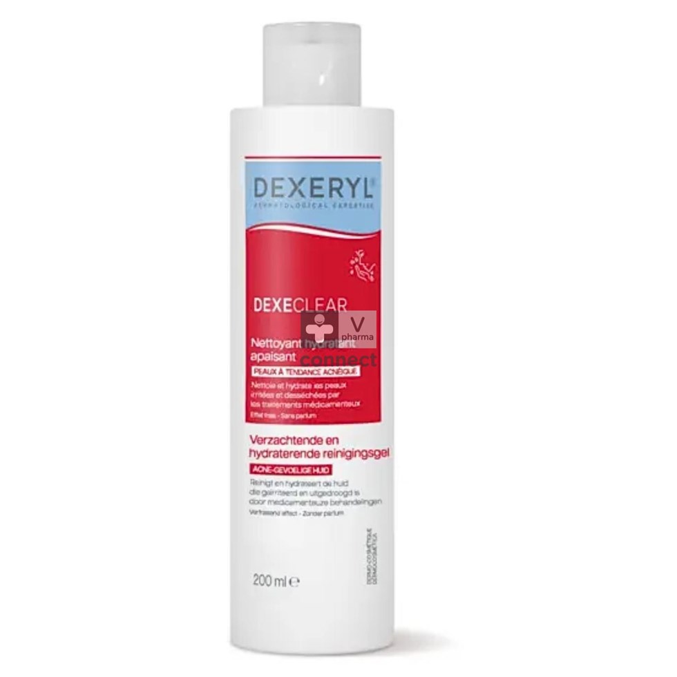 Dexeclear Verzachtende Hydra Reinigingsgel 200ml