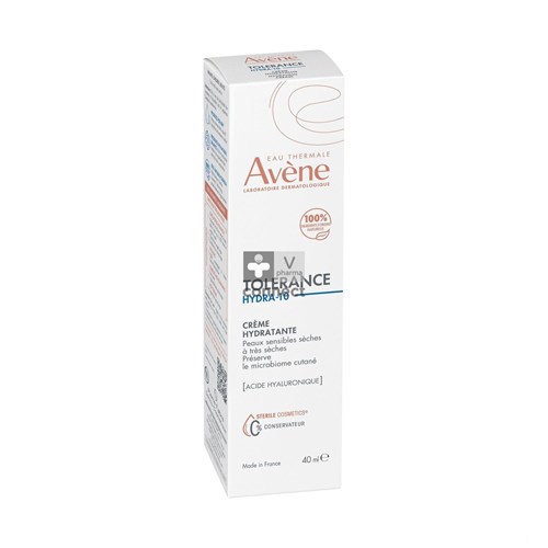 Avene Tolerance Crème Hydratante 10 Crème 40 ml