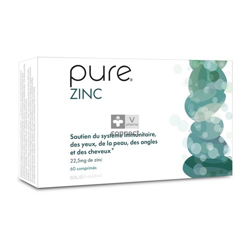 Pure Zinc 60 Comprimés