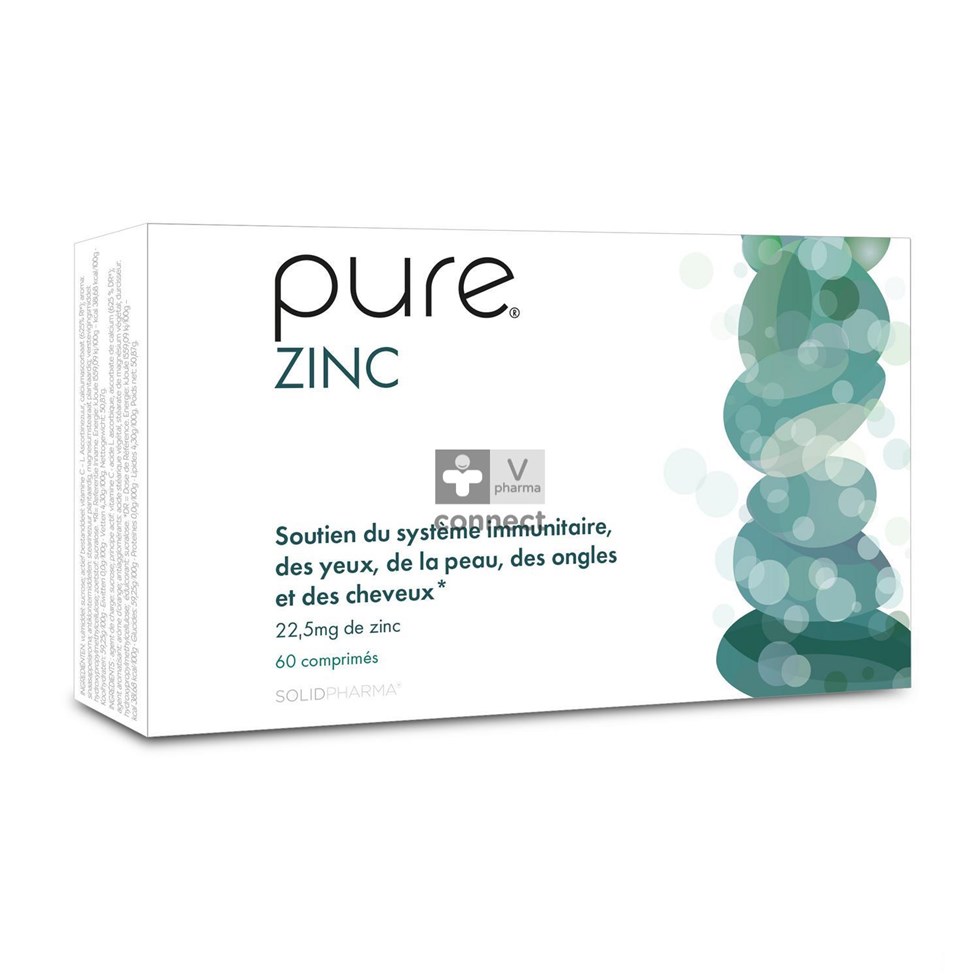 Pure Zink 60 tabletten