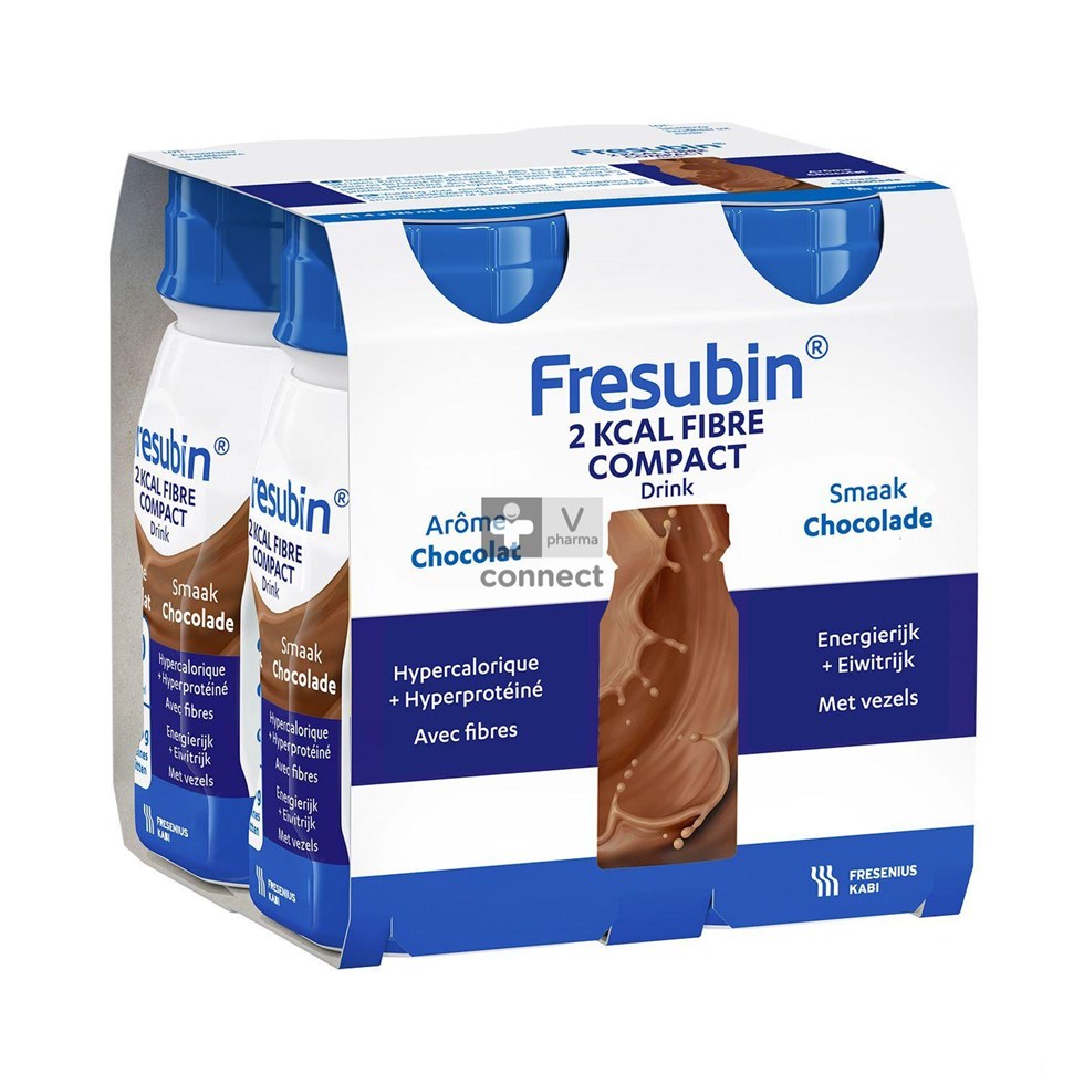 Fresubin 2Kcal Compact Drink Chocolat 4x125 ml