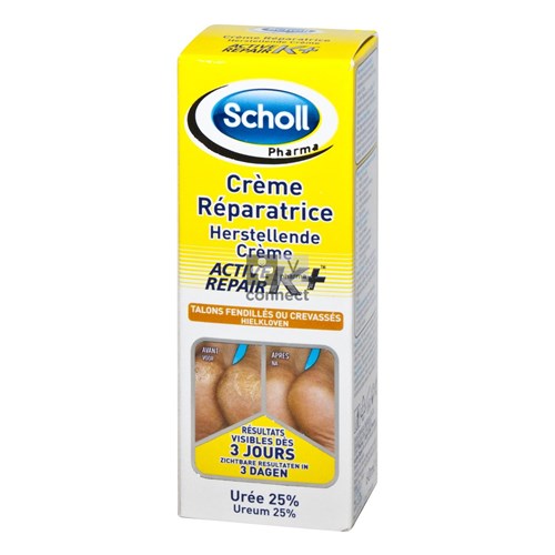 Scholl Pharma Creme Hielkloven Herstellend K+ 60ml