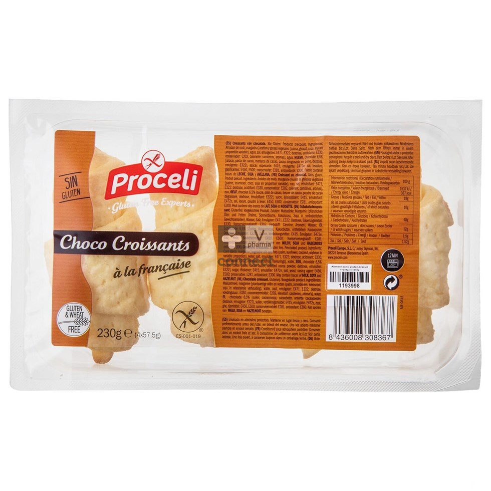Proceli Chocolade Croissants 230g 3514 Revogan