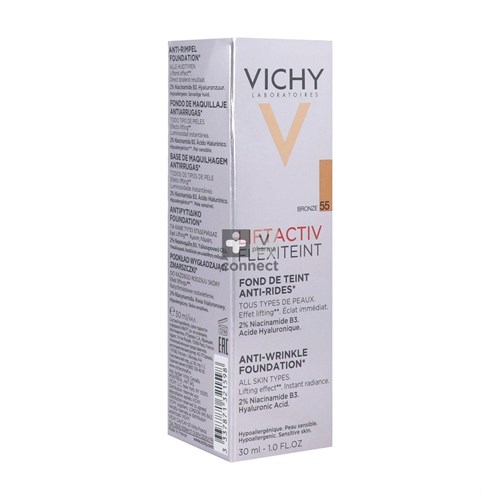 Vichy Liftactiv Flexiteint Anti Rides 55 Bronze 30 ml