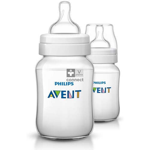 Avent Zuigfles Classic+ Pp Duo 2x260ml