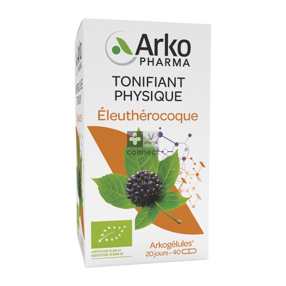 Arko Eleutherocoque Bio 40 Gelules
