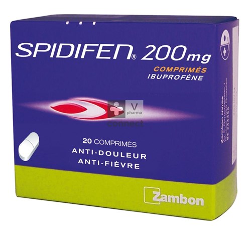 Spidifen 200 mg 20 Comprimés