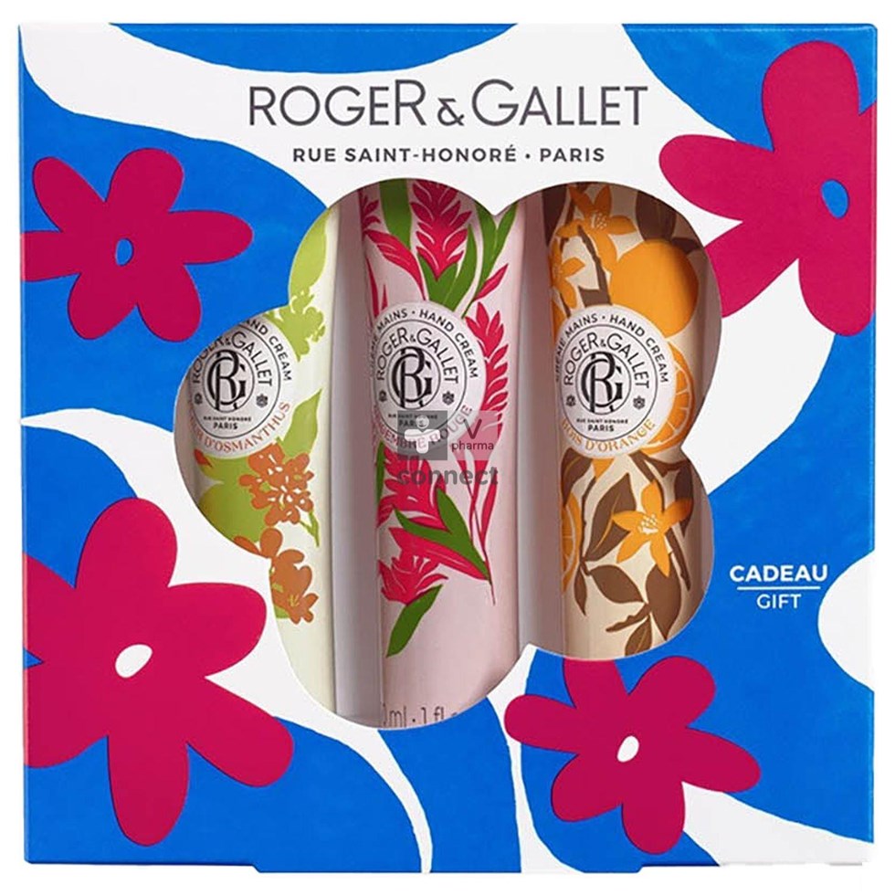 Roger&gallet Fleur Osm Handcreme Energ. 3x30ml