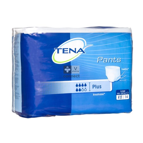 Tena Pants Plus Large N/st 100-135cm 14 791202