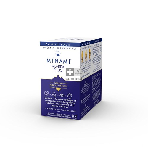 Minami Morepa Plus Family Pack Softgels 120