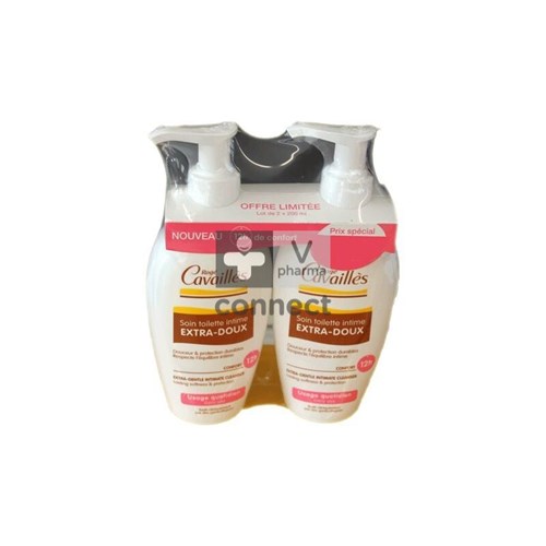 Roge Cavailles Soin Toilette Intime Gel Classique 2X200ml